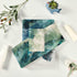 HATESAH Set,Soft 3 Towels,1 Towel,1 Towel,1 Bath Towels Absorbent Watercolor Peacock Feather Teal Turquoise Floral