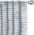 Ambesonne Harbour Stripe Window Curtains, 2-Panel Set with Rod Pocket, Abstract Nautical Ocean Design, 28" x 63" Blue