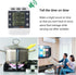 Photect 2 Pieces Digital Dual Kitchen Timer, 3 Channels Count UP/Down Timer with Magnetic Back, Loud Alarm, Large