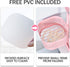 KINGRACK 3 Tier Bathroom Organizer Countertop, Multi-Purpose Makeup Organizer, Rotating Desktop Skincare Tray, Pink