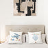 16x16 Set 2, Hot Air Balloon Airplane Nursery Decor, Hello World Adventure Awaits Airplane Hot Air Balloon Pillow Case
