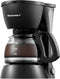 Elite Gourmet EHC4128 Automatic 4-Cup Brew & Drip Coffee Maker with Glass Carafe, Reusable Filter, Black