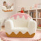 OUOZZZ Toddler Chair for Ages 16, Soft Sherpa Kids Sofa with Book
