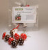 3/4" Set 10-218-0117 Meyer Imports Red & Brown Mix - Spun Cotton - of Wonderful World of Spun Cotton Mushrooms!