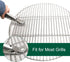 Set BBQ Ash Removal Tool for Big Green Egg Accessories, Kamado Grill Cleaning Tools Include Ash Rake and Ash Pan