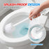 2Pack Set FORASTO Toilet Bowl Brush and Holder - Toilet Scrubber Brush,Cleaning Brush,Bathroom Decor,Household
