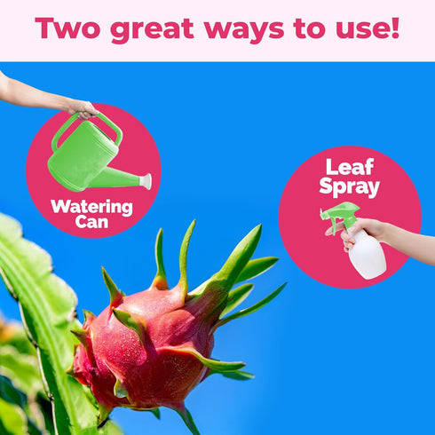 8 oz Dragon Fruit Fertilizer Liquid Plant Food for Bigger Fruit, Better Flowering & Stronger Root Development