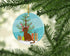 Caroline's Treasures Abyssinian Cat Merry Christmas Tree Ceramic Ornament, Christmas Tree Hanging Decorations for Home