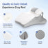 ZIKEE Ergonomic Multi-Positional Wedge Pillow for Stomach Sleepers, Scientific Zoning Design for Effective Shoulder