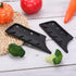 PATIKIL Plastic Safety Knife Cover Sleeves, 2 Pack for 7" Nakiri Knife, Universal Blade Protector, Black