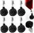AVLA 6 Pack Tablecloth Weights, Heavy Cloth Pendant with Metal Clips, Resin