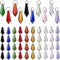 H&D HYALINE & DORA 50pcs 38mm Suncatcher Crystal Icicle Pendant Sun Catchers
