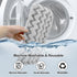8 Pack S1000, S1000A, S1000C, S1000WM, S1001C Microfiber Steam Mop Replacement Pads for Shark Steam Mop Dirt Grip Steam