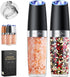 Sangcon Gravity Electric Salt and Pepper Grinder Set Shakers UPGRADED 9OZ XL