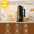 2 1 16oz 470ml OURCABECUE Kitchen Upgraded Made Oil Sprayer for Cooking, Dark Brown in Spray and Pour Mist Olive Oil