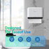 Commercial Paper Towel Dispenser Holder Wall Mount, Multi-fold Trifold C Fold Hand Towel Dispenser, Bathroom Paper