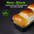 Tiawudi 6 Pack Mini Loaf Pans, Non-Stick Baking Bread Pan, Carbon Steel Bakeware