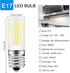 Kei D28x Kel 2816x Refrigerator Bulb 4W E17 LED Freezer Light Bulb Replacement, Dimmable E17 Intermediate Base Cool