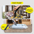 10 Pack Vacuum Storage Bags (5 Large, 5 Medium), Compression Bags with Travel Hand Pump for Blankets, Clothes
