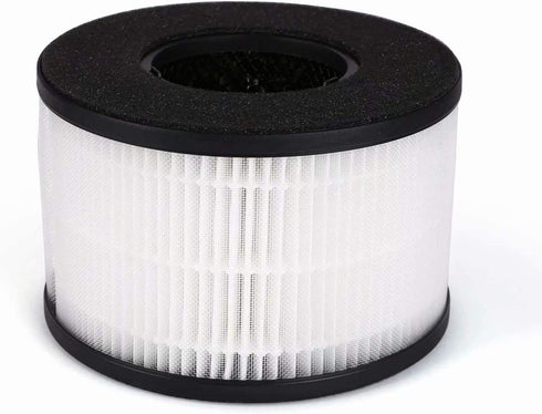 BS-03 HEPA Air Filter Replacement Filter, 3-in-1 True HEPA Filter Compatible with PARTU BS-03 Air Purifier, 1-Pack