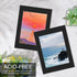 15 Pack 12x16 9x12 Black Picture Mats, Frame Mattes for Pictures Display Photo Frame Mat Core Bevel Cut Mat Board Show