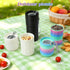 TAAMOG 3D Portable Sunflower Seed Cup with Shell Storage, Printed Pistachios Nut Snack Bowl Containers for Outdoor/