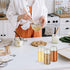 Segarty 6 Pack 4 oz Glass Spice Jars with Shaker Lids, Adjustable Pour Large Holes for Herbs, Grains, Seasoning