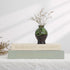 Firtoza Decorative Book Storage Boxes Set of 2 - Faux Book Storage for