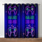 Jekeno Gaming Gamepad Gamer Blackout Curtains, Video Games Controller Neon Sign Pattern Decor, 2 Panels Set, 42x63 Inch