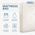 DiRose Mattress Storage Bag - Full Size Thick Plastic Moving Cover, 3 mil Heavy Duty Clear Waterproof Protector