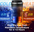 Baodaadan 12OZ Travel Coffee Mug Insulated Coffee Cup with Spill Leak Proof Lid, Portable Stainless Steel Tumbler