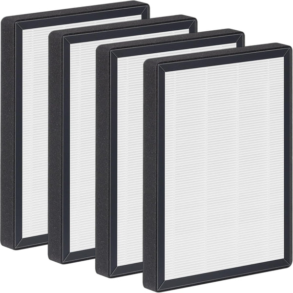 ProHEPA 9000 True HEPA Filters Replacement, Compatible with VEVA ProHEPA 9000, 4 True HEPA Filters
