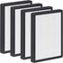 ProHEPA 9000 True HEPA Filters Replacement, Compatible with VEVA ProHEPA 9000, 4 True HEPA Filters