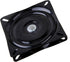 BQLZR 6 inch A3 Steel Plate Black Ball Bearing Square Swivel Turntable, Chair Swivel for Bar Stool Chair