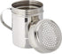 Stainless Steel Versatile Dredge Shaker Set of 2, 10 Oz. Each, Salt, Sugar