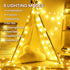 200Led 75FT 8 Dailyart Globe String Lights, Waterproof Fairy Lights Plug in Modes with Remote Control, Brightness