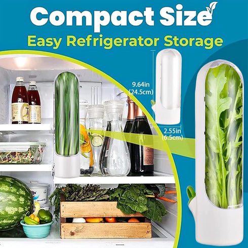 HVECT 2-3 (3PCS) Herb Saver for Refrigerator, Herb Saver Pod Cilantro Containers for Refrigerator, Fresh Herb Keeper