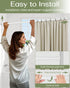 ALLZONE Heavy Duty Tension Shower Curtain Rod, 28-42 Inches, Adjustable Non-Slip for Bathroom and Closet