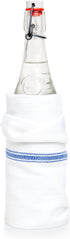 Liliane Collection 13 27" 14" 2-ply Commercial 100% Blue Kitchen Dish Towels - x Grade Absorbent Cotton Kitchen Towels