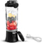 Total Chef Portable Blender for Smoothie and Shake - Mini Juicer Type-C USB Rechargeable Leakproof Travel Lid 20 oz