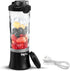 Total Chef Portable Blender for Smoothie and Shake - Mini Juicer Type-C USB Rechargeable Leakproof Travel Lid 20 oz