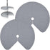 2 PCS 26" Lazy Susan Shelf Liner, Jaxbo Silicone Lazy Susan Liner