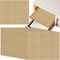 100 PCS Unbleached Parchment Paper - Perforated Square Liners for Cuisinart, Breville, Black and Decker Air Fryer, 11 x