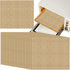 100 PCS Unbleached Parchment Paper - Perforated Square Liners for Cuisinart, Breville, Black and Decker Air Fryer, 11 x