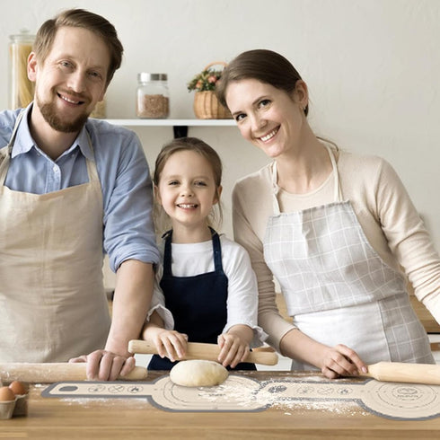 Silicone Bread Sling for Dutch Oven, 2 PCS Non-Stick Reusable Baking Mat with Long Handles for Sourdough Bread
