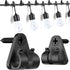 Lewufe Hooks for Outdoor String Lights Clips, Christmas Light Clips Weatherproof, Lights