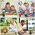 Portable Blender, Personal Size 20 oz Blender for Smoothies, Milkshakes, Fresh Juices, and Baby Food, BPA Free,