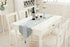 HeMiaor 33x180cm Diamante Strip and Tassels Table Runner with Sequin for Spring Wedding, Birthday, Baby Shower