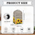 Wood Sunflower Blender Dust Cover, Fingerprint Protection for Stand Mixer or Coffee Machine, Stain Dust Resistant with