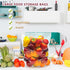 Large 3.5 Gallon Plastic Zipper Storage Bags, 16x19 Inches Clear Reclosable Bags, 10 Pieces